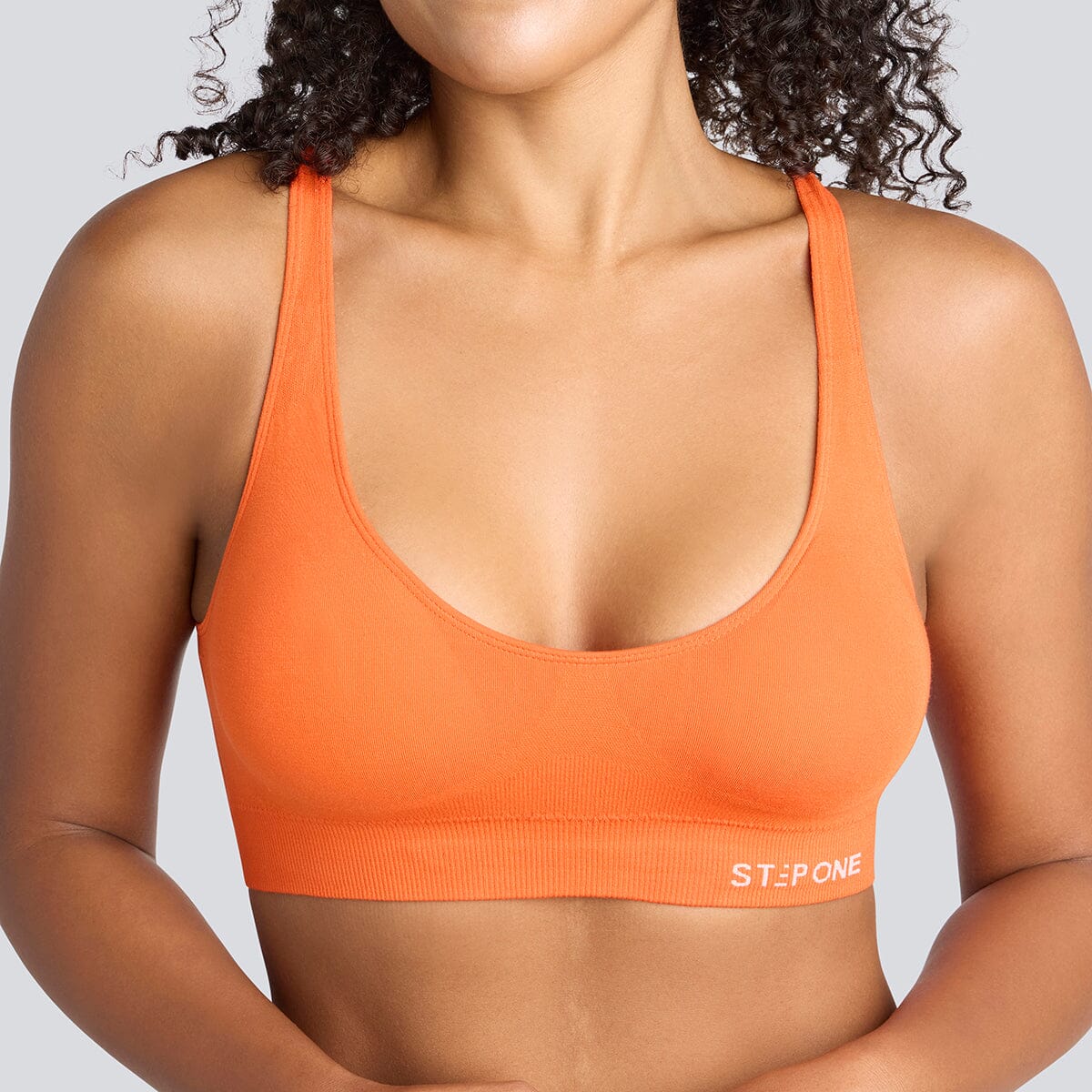 Women's SmoothFit Padded Bra - Orange Crush