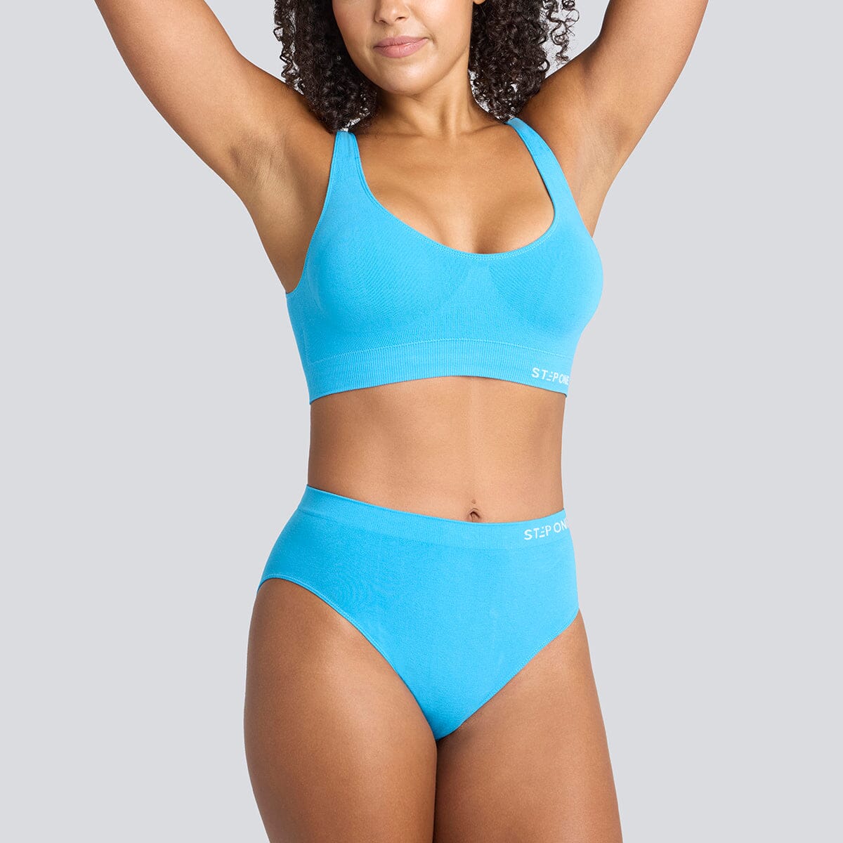 Women's SmoothFit Bikini Brief - Wave Ride - Bamboo Underwear - Model:Yolanda