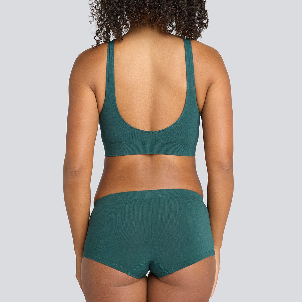 Women's SmoothFit Boyleg - Rain Forest - Bamboo Underwear - Model:Yolanda