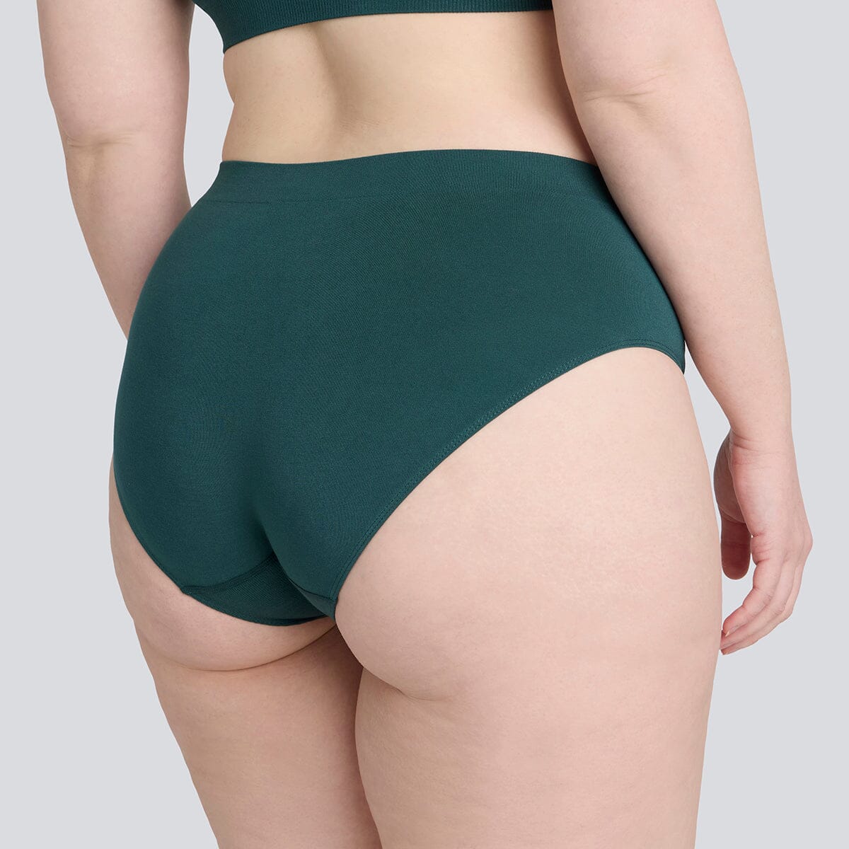 Women's SmoothFit Full Brief - Rain Forest - Bamboo Underwear - Model:Eloise