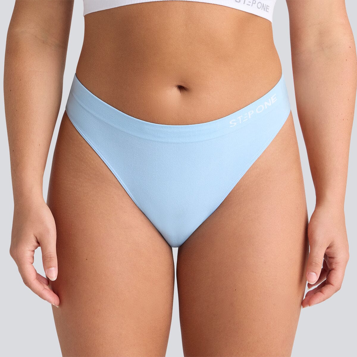 Women's SmoothFit Thong - Chambray - Bamboo Underwear