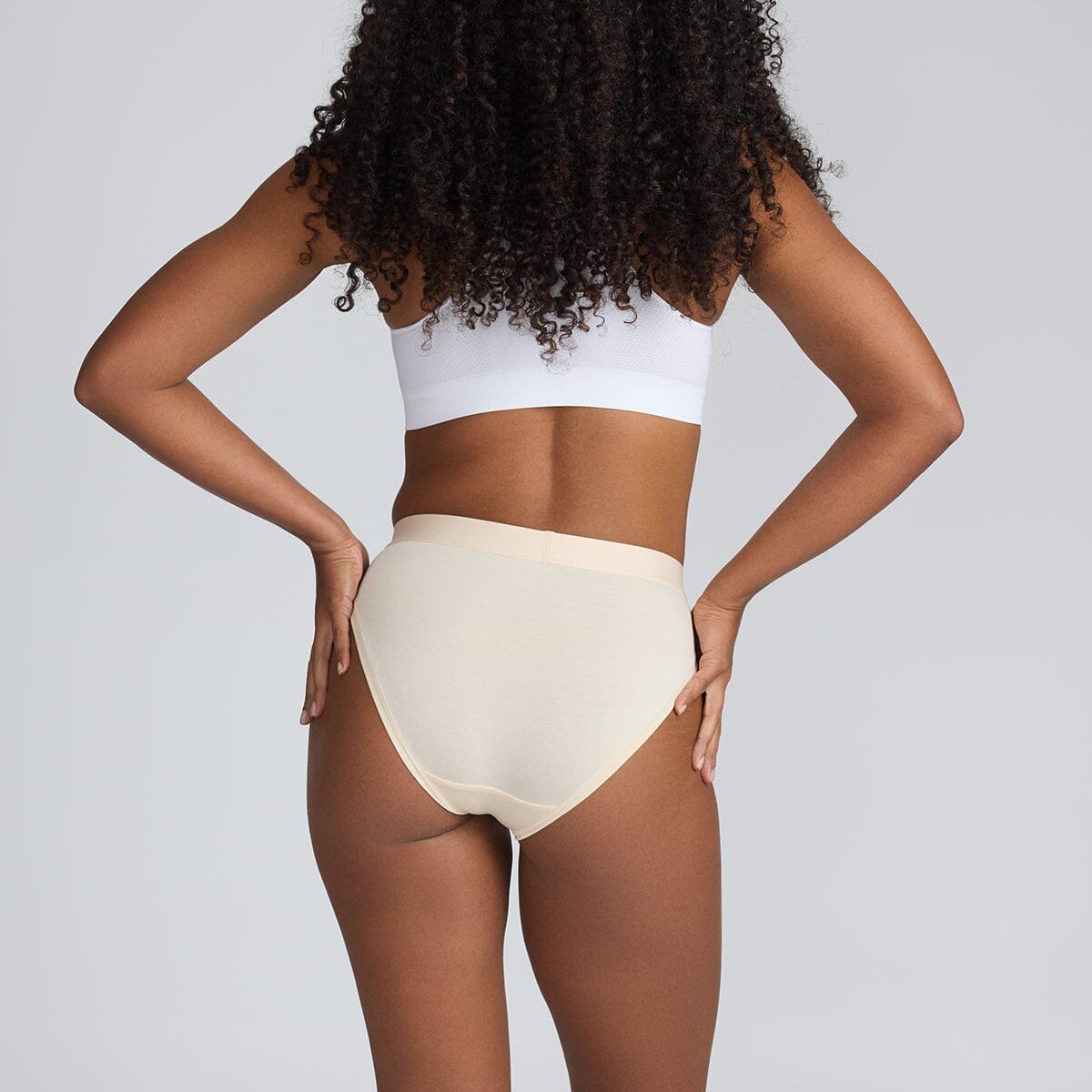 Women's Bikini Brief - Butter Scotch - Bamboo Underwear - Model:Yolanda