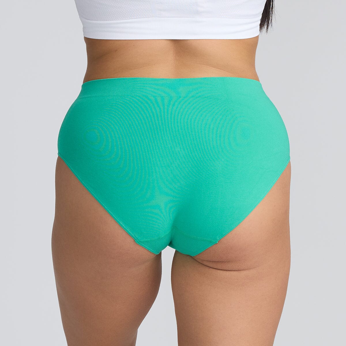 Women's SmoothFit Full Brief - Mint - Bamboo Underwear - Model:Marie