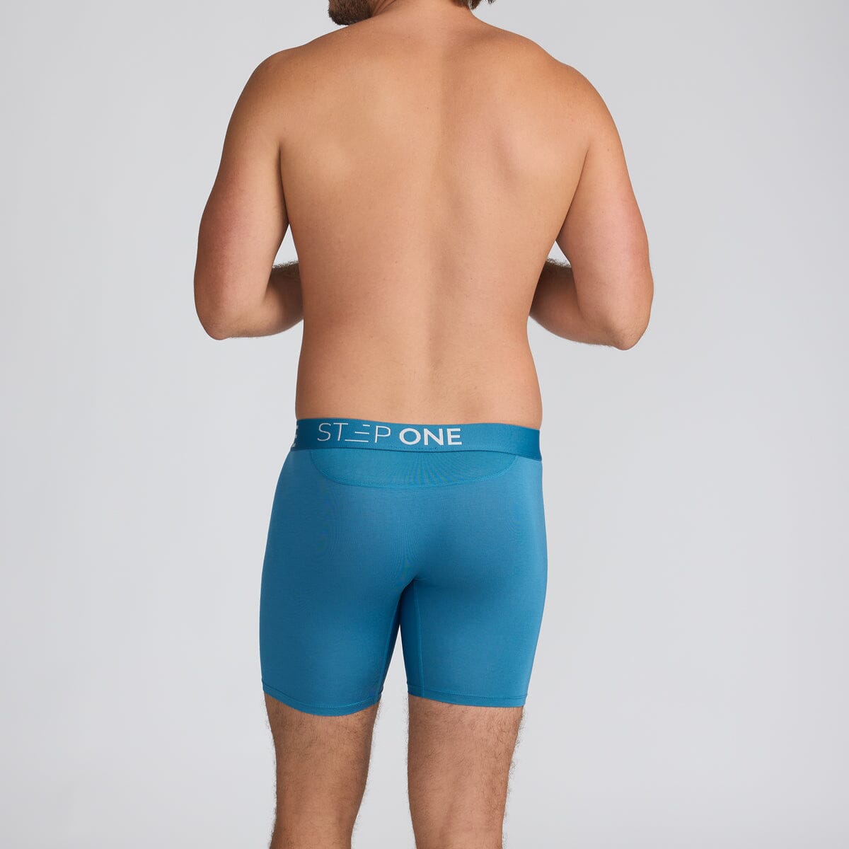 Blue Bamboo Underwear with Fly - Model:Guerlain