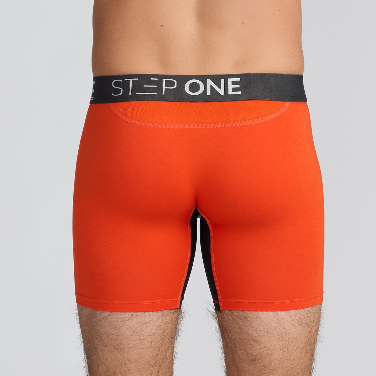 Orange Underwear with Fly at Step One - Model:Angus