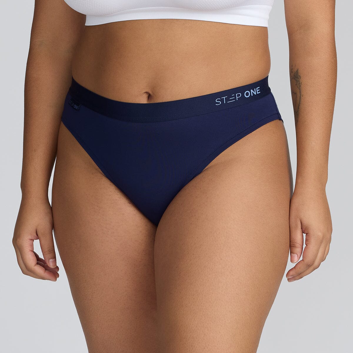 Women's Bikini Brief - Ahoy Sailor - Bamboo Underwear - Model:Fabiana