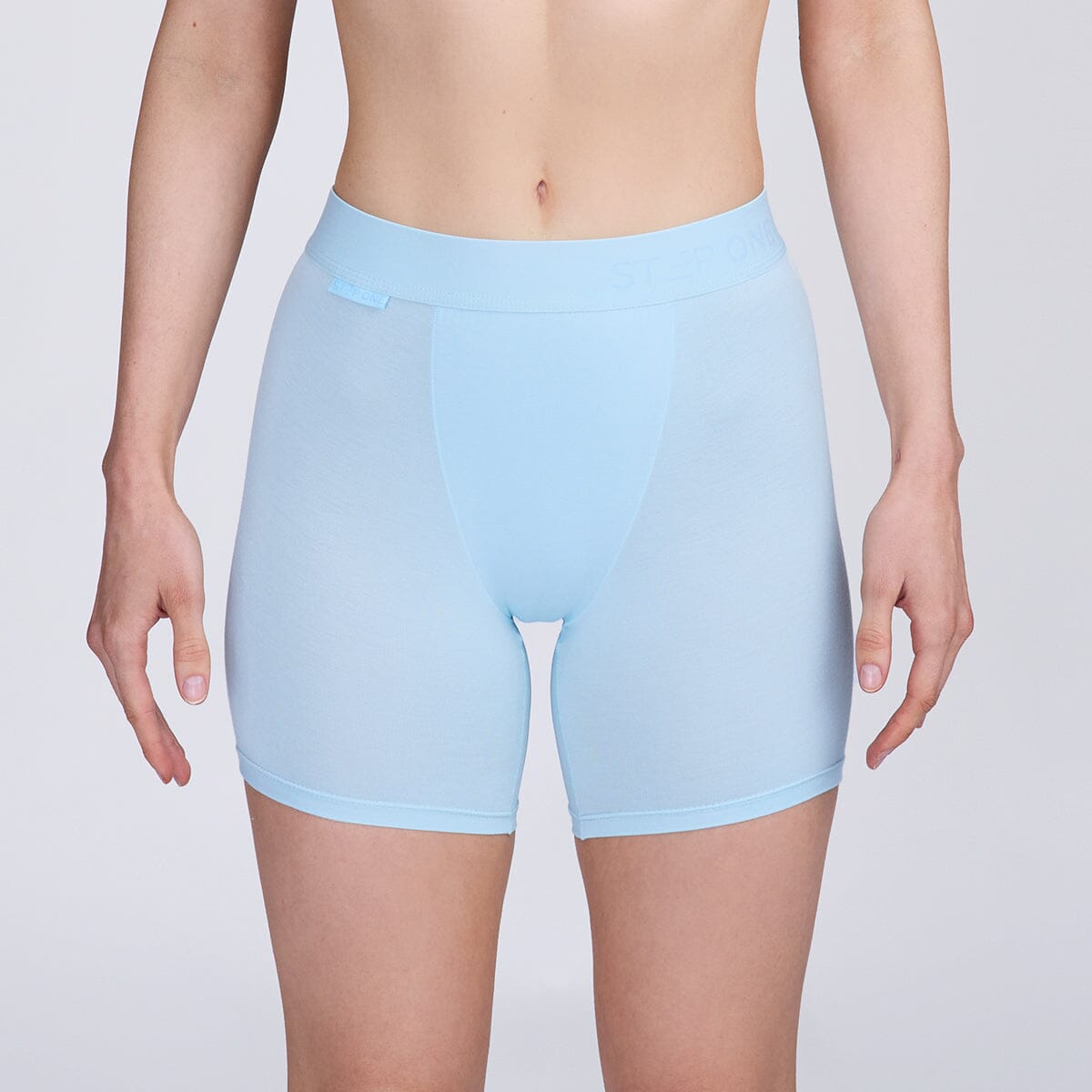 Women's Body Shorts - Ice Melt - Bamboo Underwear - Model:Sophie