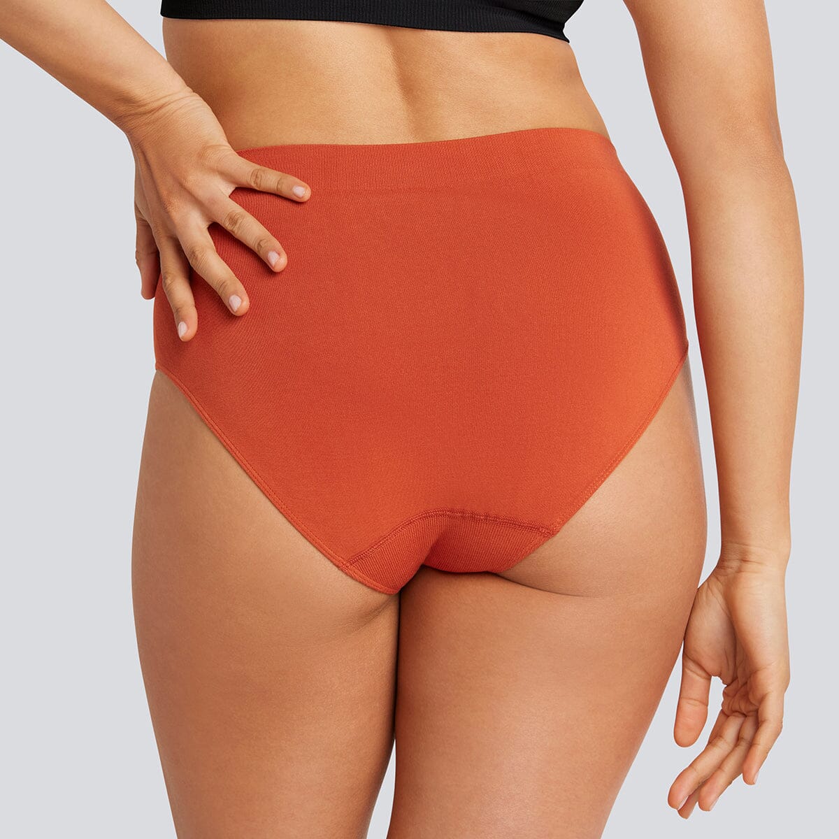 Women's SmoothFit Full Brief - Rooibos - Bamboo Underwear - Natalie