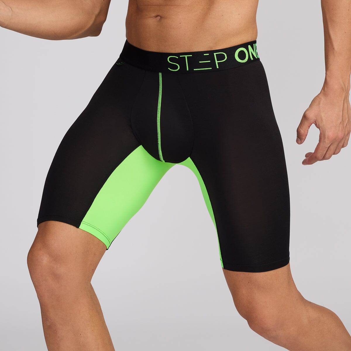 Boxer Brief Sport - Chameleons - Bamboo Underwear - Model:Ivan M