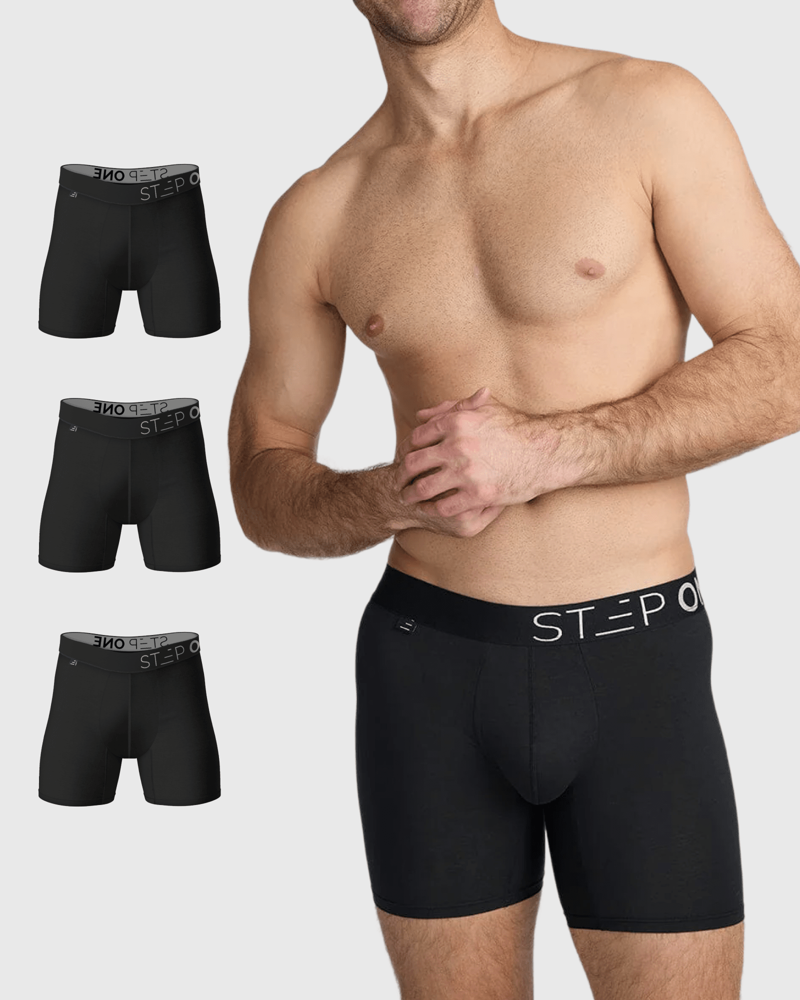 Boxer Brief - Scorpions 3 Pack - The Iconic - Bamboo Underwear