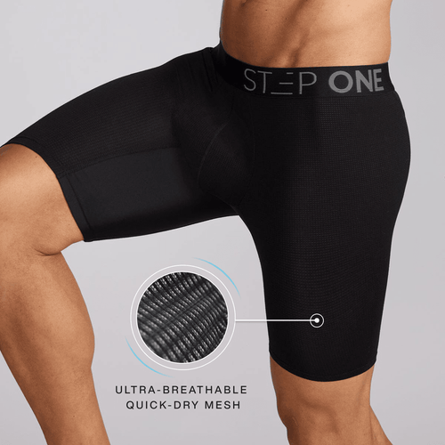 Cloud Mesh Boxer Brief Sport - Black