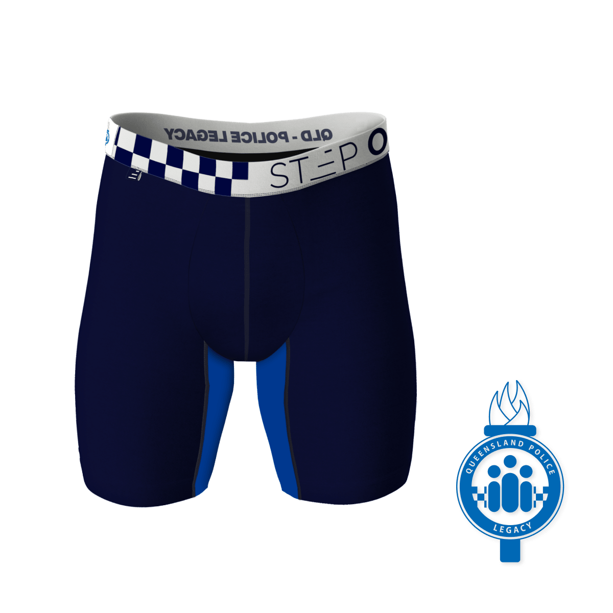 Boxer Brief PLUS - Queensland Police Legacy - Bamboo Underwear