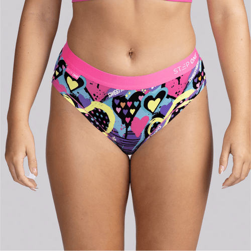 Women's Bikini Brief - Retro Romance