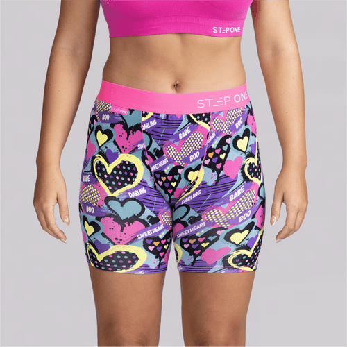 Women's Body Shorts - Retro Romance